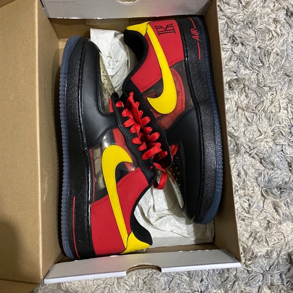 Very Rare Kyrie Irving AF1 clear toe sneakers. - Picture 4 of 4